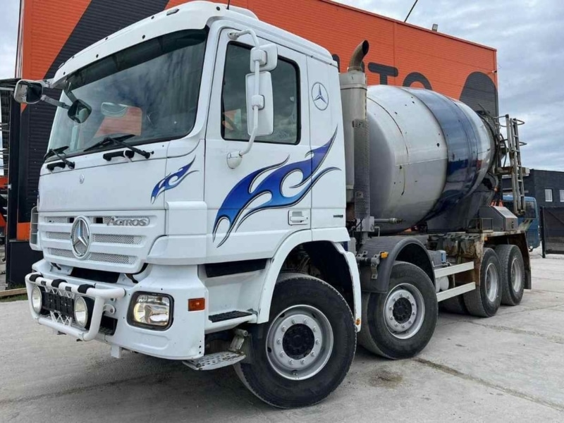 MERCEDES 3241 B 8X4 ACTROS / ΜΠΕΤΟΝΙΕΡΑ / EURO 4